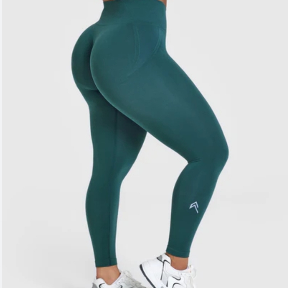 Oner Active Seamless High-Waist Leggings in Teal